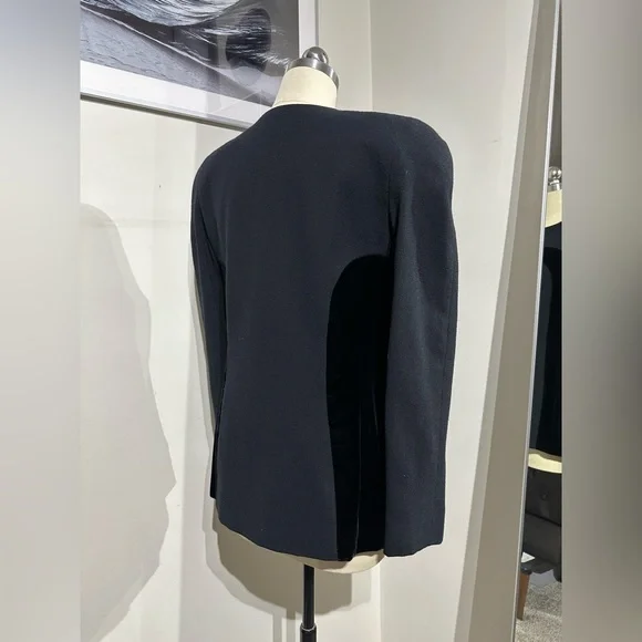 Carolina Herrera VINTAGE Carolina Herrera 90's Black Jacket VELVET SIZE SMALL